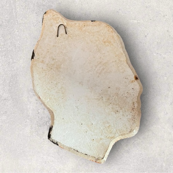 Vintage Indian Chalkware Wall Hanging Native American Head Bust - Picture 2 of 4